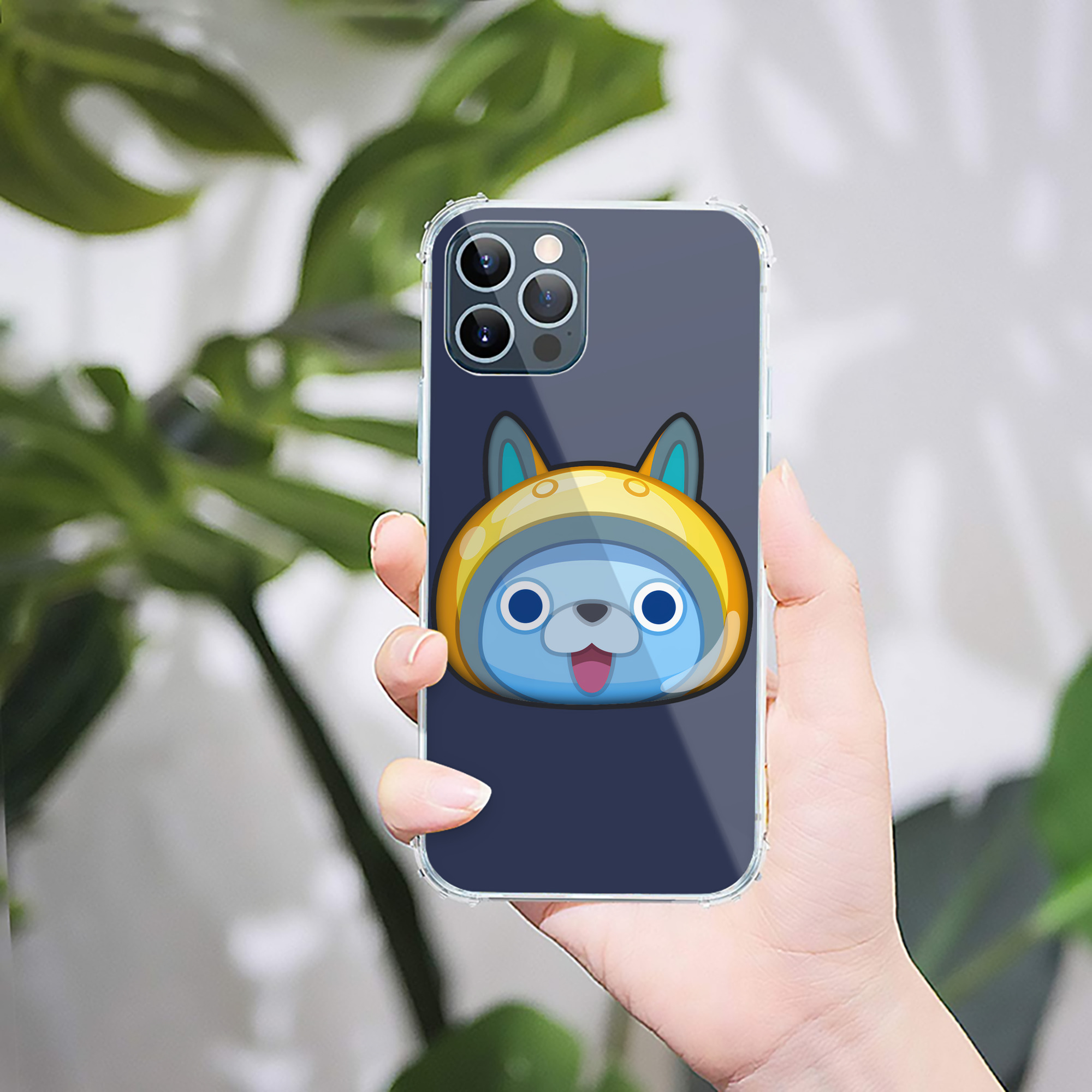 （画像用） 妖怪ウォッチ Yo-kai Watch 【iPhone 12シリーズ対応】透明スマホケース（クリアソフトケース）